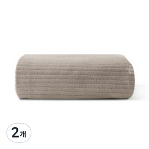 소니오 코지 무드 소프트 목욕 바스타월 70 x 140 cm, 03 브라운, 2개