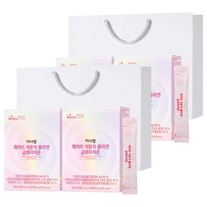 이너랩 화이트 저분자 콜라겐 글루타치온 선물세트, 60g, 4개