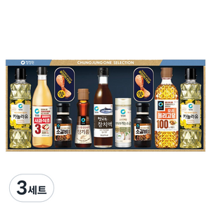 청정원 행복 6호 선물세트, 3세트