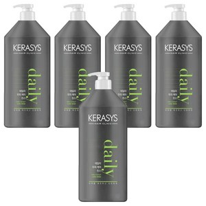 케라시스 데일리 두피 케어 린스 시트러스 플로랄향, 1.5L, 5개