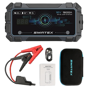 스마텍스 멀티 점프스타터 12V 세트, 1세트, 12000mAh