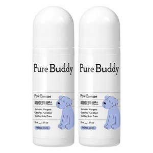 퓨어버디 포우 에센스 강아지 발바닥 보호제, 75ml, 2개