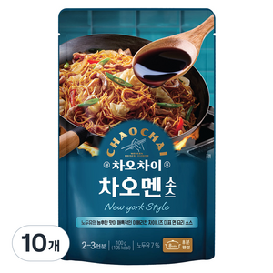 차오차이 차오멘 소스, 100g, 10개