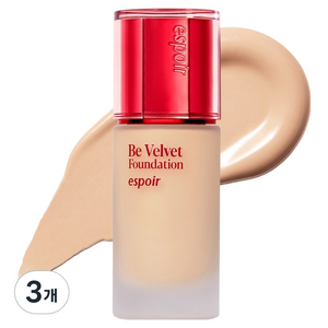 에스쁘아 비벨벳 파운데이션 SPF22 PA++ 30g, 3개, 23C쿨베이지