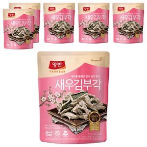 양반 새우 김부각, 50g, 6개