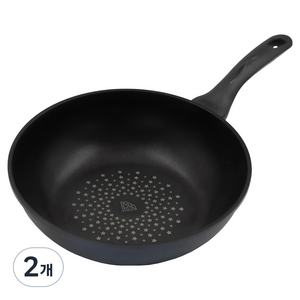 키친웰 셰프요리 다이아몬드 궁중팬 국산, 28cm, 2개