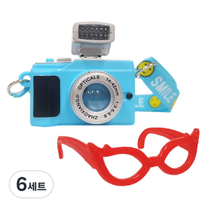 아가플러스 오랑우탄 악세서리 세트, 랜덤발송, 6세트