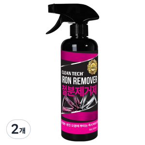크린텍 철분제거제, 2개, 500ml