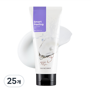 더페이스샵 스마트 화이트 쥬얼 필링 젤, 120ml, 25개