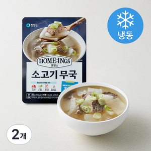 호밍스 초간편 소고기무국(냉동), 85g, 2개