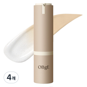 OBge 내추럴 올인원 커버 로션 톤업크림 50g, 4개
