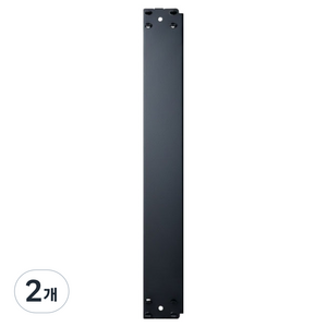 피피랙 받침 500mm 6R12B00000050, 블랙, 2개