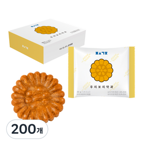 편식공장 우리보리 약과, 30g, 200개