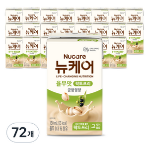 뉴케어 율무맛 락토프리, 72개, 150ml