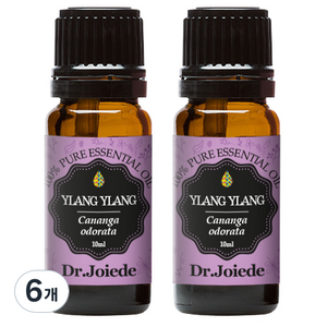 닥터조이드 아로마 에센셜 오일, 10ml, 일랑일랑, 6개