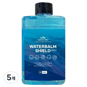 듀플렉스듀 워터밤 쉴드 플러스, 5개, 350ml