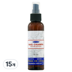 나그참파코리아 룸 스프레이 나그참파, 120ml, 15개