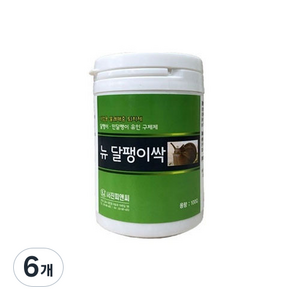 서진피앤씨 달팽이싹 원예용살충제, 100g, 6개