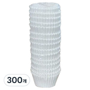 홈모어 유산지 쫀득쿠키 머핀 베이킹 종이컵 4.5 x 2.5 cm, 300개