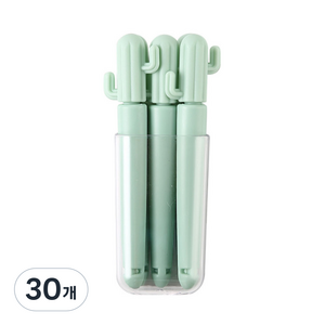 신디 밀봉 밀폐 고정 클립 봉지집게, 민트, 30개
