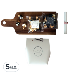 디비디디자인 MINE 초코송이 초콜릿 만들기 세트, 만들기재료 10종, 5세트