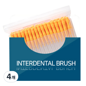 메디케이 치간칫솔 I형 SS 0.8mm, 4개, 50개입