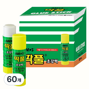 아모스 딱풀, 35g, 60개