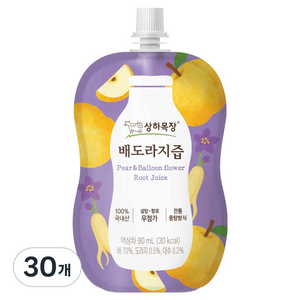 상하목장 배도라지즙, 90ml, 30개