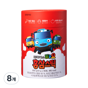 천지인 꼬마버스 타요 홍삼스틱, 600g, 8개