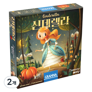 공간27 동화게임 신데렐라 보드게임, 혼합색상, 2개