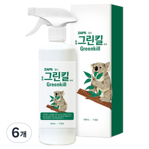 잡스 동북 그린킬 유제, 500ml, 6개
