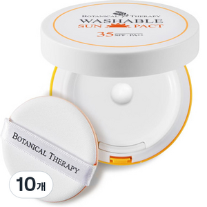 보타니컬테라피 워셔블 썬팩트 유아 선크림 SPF35 PA++, 15g, 10개