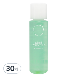 퍼니 젤네일 리무버, 30개, 130ml