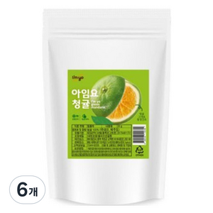 아임요 청귤 동결건조 과일, 20g, 6개