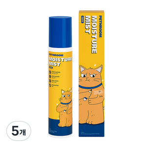 페스룸 모이스처 미스트 캣츠, 150ml, 5개