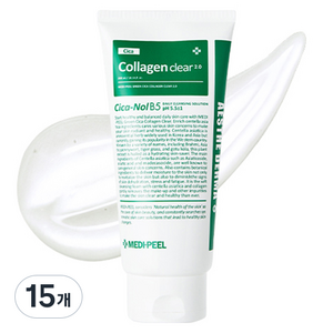 메디필 그린 시카 콜라겐 클리어 젤클렌저 2.0, 300ml, 15개