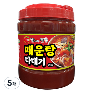 진미 매운탕 다대기, 2kg, 5개