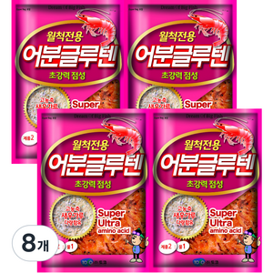 토코 월척전용 어분글루텐 떡밥, 300g, 8개