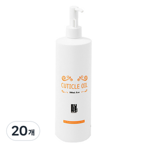 RUBENS 큐티클 오일 리무버, 500ml, 20개