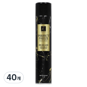 엘라스틴 퍼펙트 프리즈 헤어스프레이 미향, 300ml, 40개