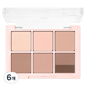 투에이엔 베러 미 아이 팔레트 4.5g, 23 샌디 비치, 6개