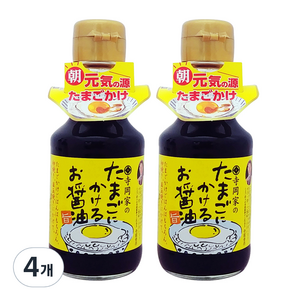 테라오카 계란에 뿌리는 간장소스, 150ml, 4개