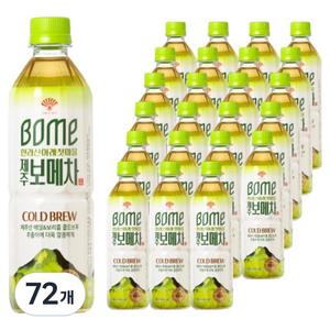 동화약품 제주 보메차, 500ml, 72개