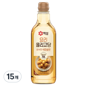 백설 요리 올리고당, 1.2kg, 15개