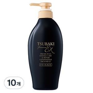 츠바키 프리미엄 EX 데미지케어 리페어 컨디셔너 트리트먼트, 450ml, 10개