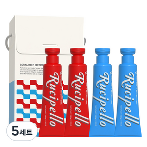 루치펠로 1450 코랄리프 치약 2종 x 2p 세트, 5개