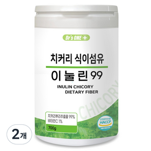 닥터스원 치커리 식이섬유 이눌린 99, 700g, 2개