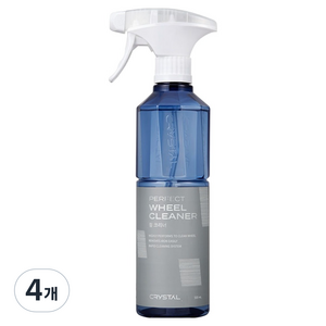 불스원 뉴 크리스탈 휠 크리너, 4개, 500ml