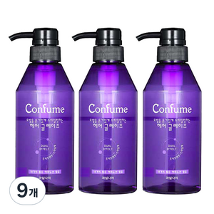 과일나라 컨퓸 헤어 글레이즈 컬크림, 400ml, 9개