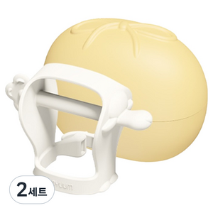 모윰 스타터 양 치발기 + 케이스 세트, 화이트, 2세트